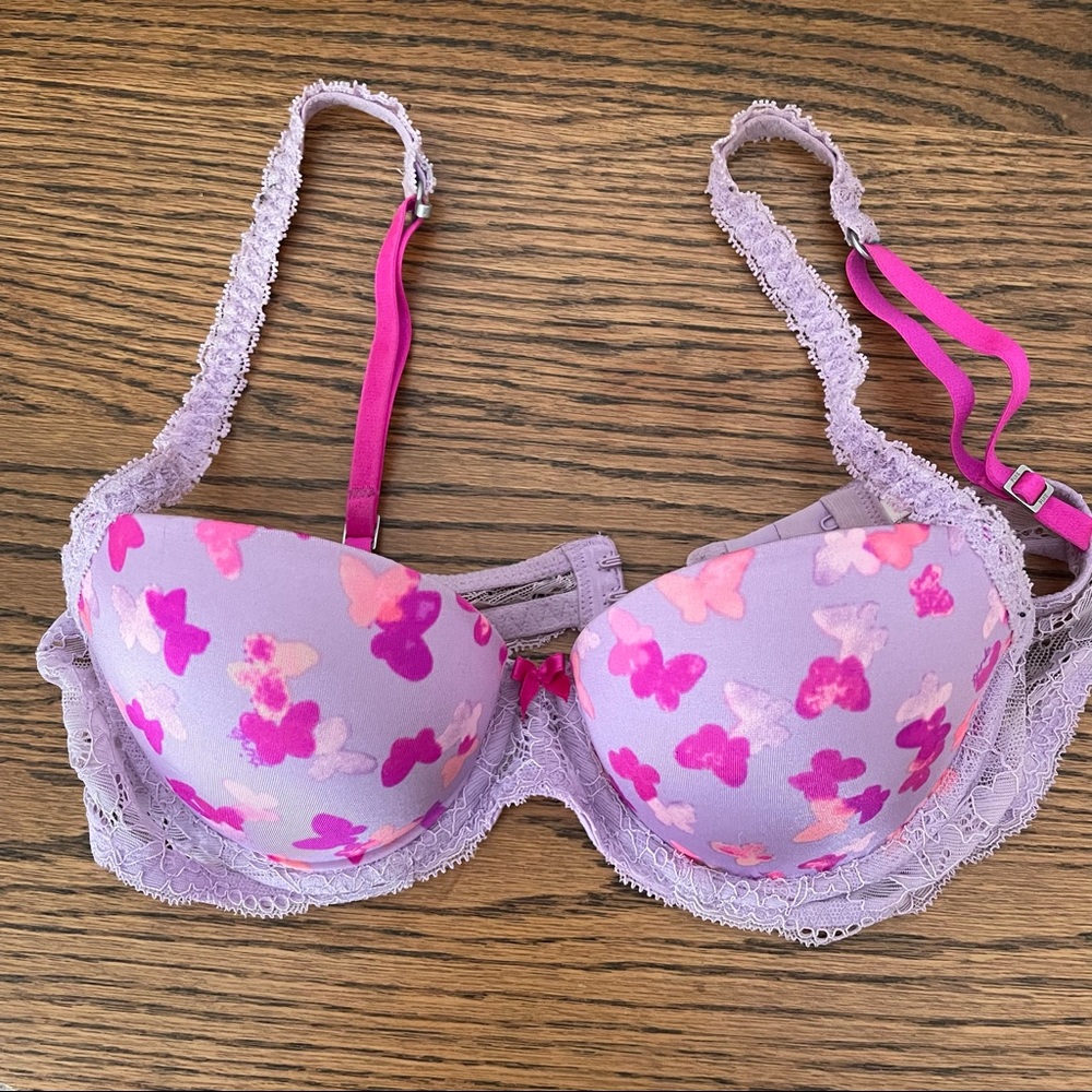 PINK Victoria Secret Butterly Bra